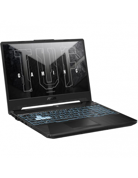 Ноутбуки Asus NB ASUS 15.6 TUF Gaming F15 FX506HF Black (Core i5-11400H 16Gb 512Gb)
