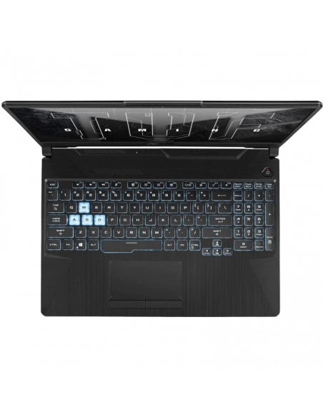 Ноутбуки Asus NB ASUS 15.6 TUF Gaming F15 FX506HF Black (Core i5-11400H 16Gb 512Gb)