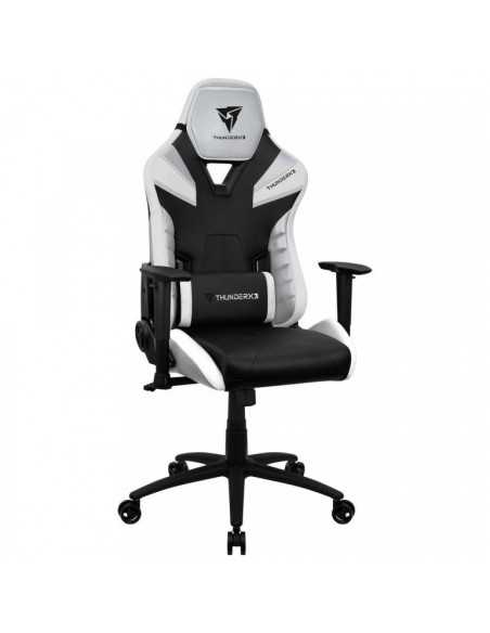 Scaun Gaming ThunderX3 TC5, PU Piele, Alb