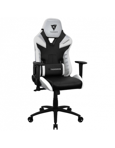 Scaun Gaming ThunderX3 TC5, PU Piele, Alb