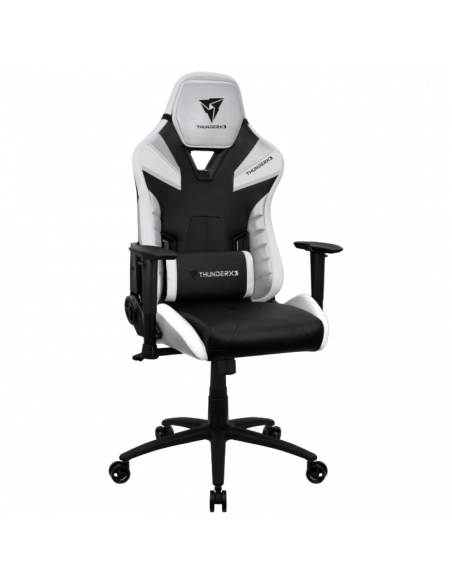 Scaun Gaming ThunderX3 TC5, PU Piele, Alb
