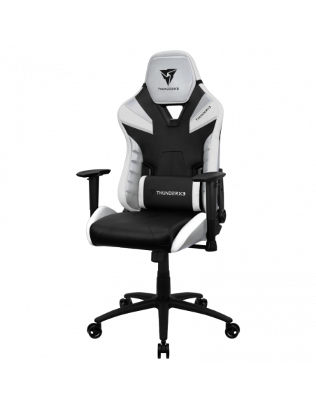 Scaun Gaming ThunderX3 TC5, PU Piele, Alb