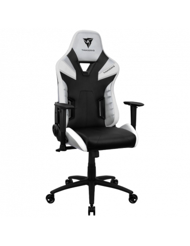 Scaun Gaming ThunderX3 TC5, PU Piele, Alb