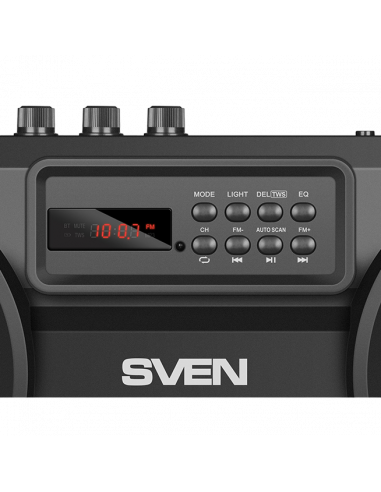 Портативная колонка SVEN PS-580, Чёрный
