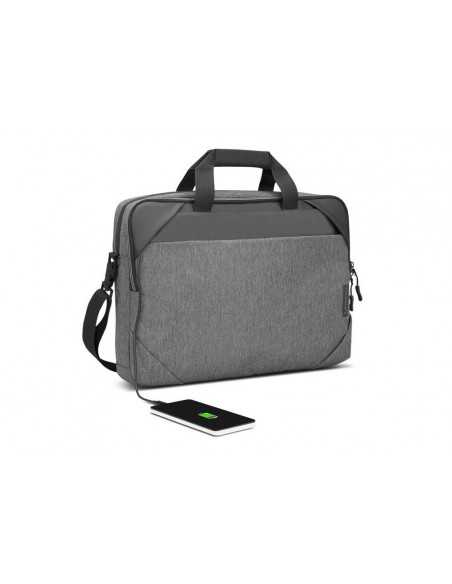Geantă pentru Laptop Lenovo Business Casual, 15.6", Poliester, Gri