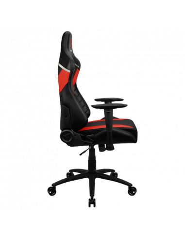 Scaun Gaming ThunderX3 TC3, PU Piele, Negru/Rosu