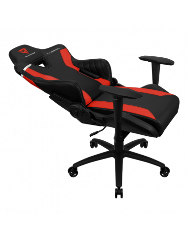 Scaun Gaming ThunderX3 TC3, PU Piele, Negru/Rosu