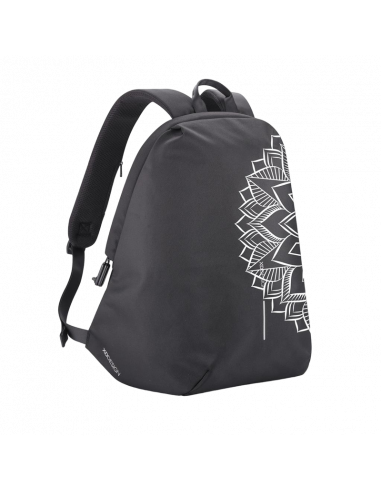 Rucsac zilnic Bobby Soft Art, 15.6", Textil, Negru