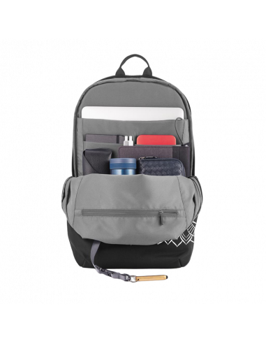 Rucsac zilnic Bobby Soft Art, 15.6", Textil, Negru