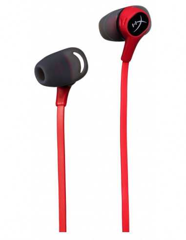 Gaming Earphones HyperX Cloud Earbuds- 14mm driver- 65 Ohm- 20-20000hz- 116db- 19g.-3.5mm(4pin)- Red