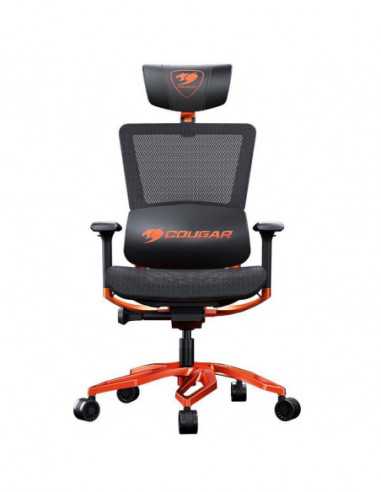 Gaming Chair Cougar ARGO Orange- User max load up to 150kg height 160-190cm