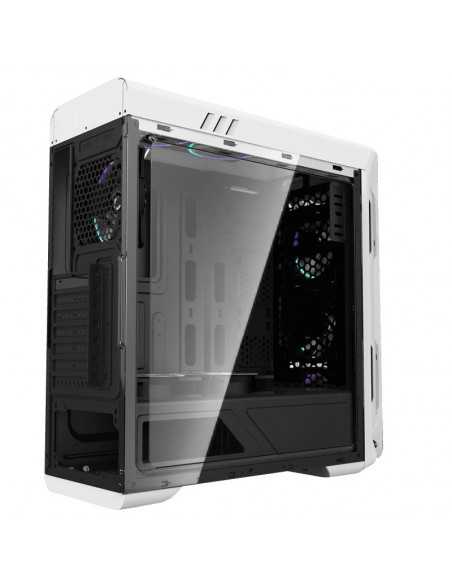 Carcasă PC Gamemax Optical G510 WT, Midi-Tower, Fără PSU, Alb