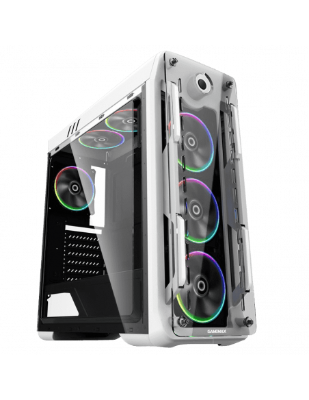 Carcasă PC Gamemax Optical G510 WT, Midi-Tower, Fără PSU, Alb