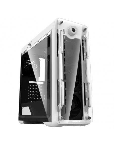 Carcasă PC Gamemax Optical G510 WT, Midi-Tower, Fără PSU, Alb