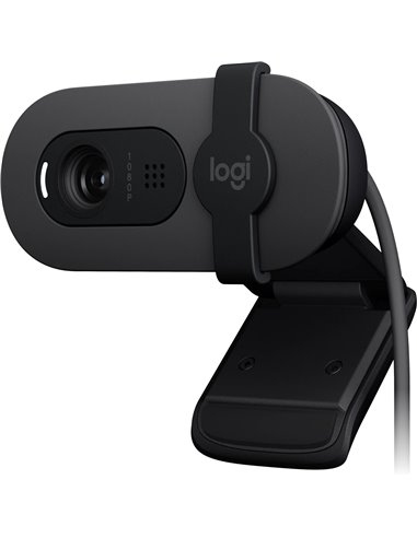 Веб-камера Logitech Brio 100 / 1080p/30fps / privacy shutter / mic / USB-A / Graphit