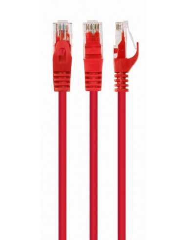 UTP Cat6 Patch cord- 0.25 m- Red