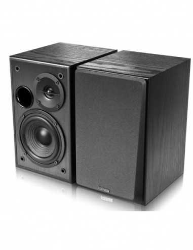 Колонки 2.0 Edifier R1100 Black- 2.0 42W (2x21W) RMS- Audio in: two analog (RCA)- wooden- (4+12)