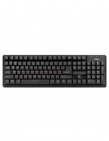 Клавиатуры SVEN SVEN Standard 301- Keyboard- Key calculator- USB- Black- RusUkrEng