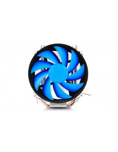 Cooler Intel/AMD DEEPCOOL Cooler GAMMAXX 200T- Socket 77511501151 AM4FM2AM3- up to 100W- 120х120х25mm- 9001600rpm- 17.826.1 dBA-
