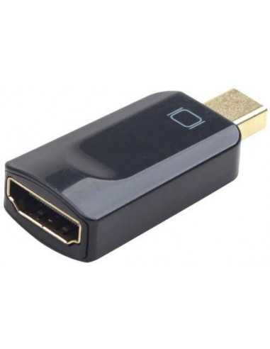 Adaptoare Adapter miniDP-HDMI-Gembird A-mDPM-HDMIF-01- Mini DisplayPort to HDMI adapter- Converts digital Mini DisplayPort input