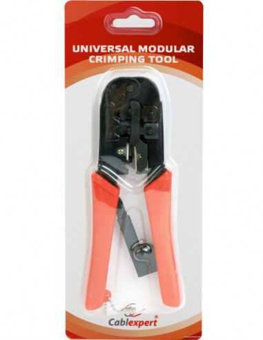 Универсальные инструменты Gembird T-WC-02 Universal modular crimping tool- RJ45 RJ12 RJ11