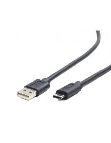 Cabluri USB, periferice Cable USB2.0Type-C-1.8m-Cablexpert CCP-USB2-AMCM-6- 1.8 m- USB 2.0 A-plug to type-C plug- Black