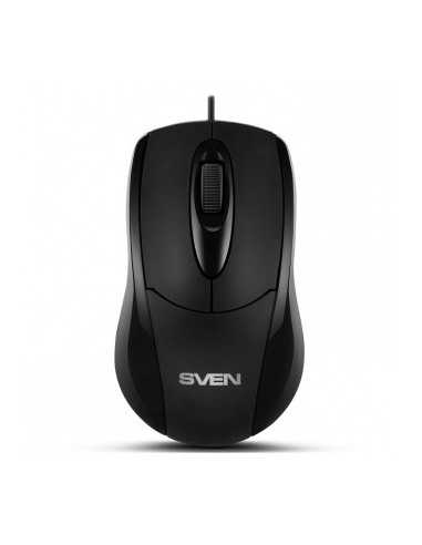 Мыши SVEN SVEN RX-110- Optical Mouse- 1000 dpi- USB- Black