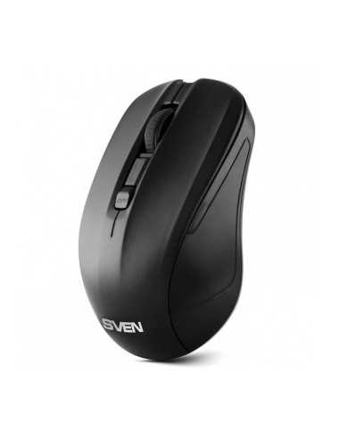 Mouse-uri SVEN SVEN RX-270W Wireless- Optical Mouse- 2.4GHz- Nano Receiver- 80012001600 dpi- USB- Black