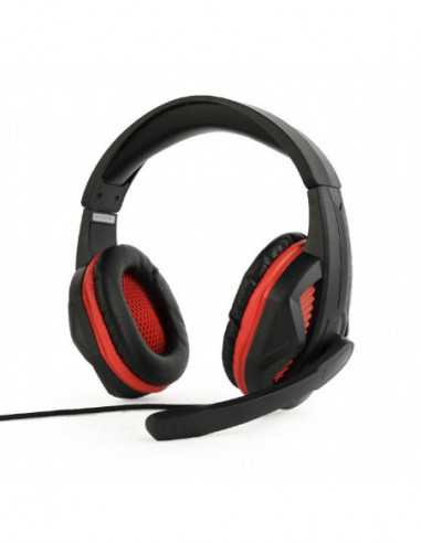 Наушники Gembird Gembird GHS-03- Gaming headset with Microphone- 3.5 mm plug x 2 pcs- Black