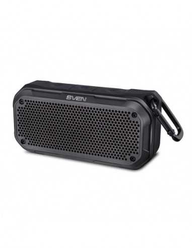 Boxe portabile SVEN SVEN PS-240 Black- Bluetooth Waterproof Portable Speaker- 12W RMS- Water protection (IPx7)- LED display- Sup