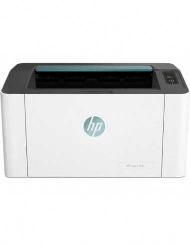 Бытовые монохромные лазерные принтеры Printer HP Laser 107r- White- A4- 1200 dpi- up to 20 ppm- 64MB- Up to 10k pagesmonth- USB 