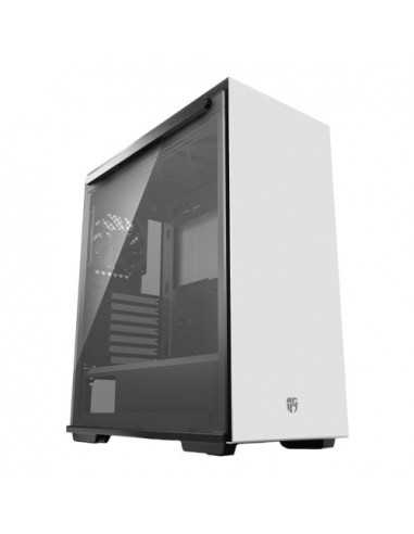 Carcase Deepcool DEEPCOOL MACUBE 310 WH Gamer Storm ATX Case- with Side-Window (Tempered Glass Side Panel) Magnetic- without PSU