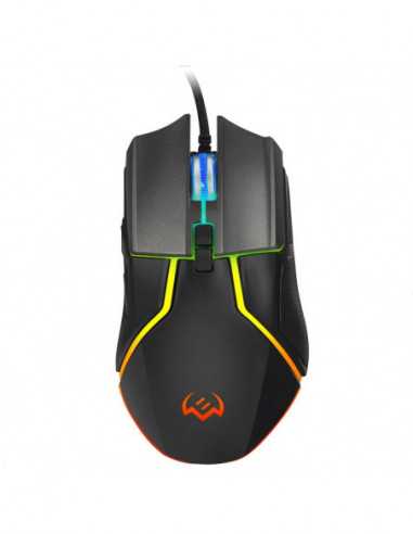 Mouse-uri SVEN SVEN RX-G960 Gaming- Optical Mouse- 500-6400 dpi- 7+1 buttons (scroll wheel)- DPI switching modes- Two navigation