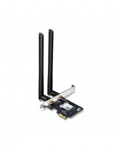 Беспроводные адаптеры PCI, USB TP-LINK Archer T5E AC1200 Wi-Fi Dual Band Bluetooth PCI Express Adapter- 867Mbps on 5GHz + 300Mpb
