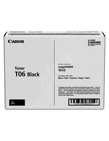 Opțiuni și piese pentru copiatoare Toner Canon T06 Black EMEA- (20500 pages 5) for Canon 1643 iiF