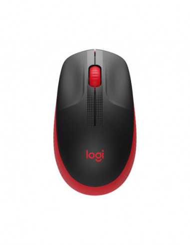 Mouse-uri Logitech Logitech Wireless Mouse M190 Full-size-RED-2.4GHZ-EMEA-M190