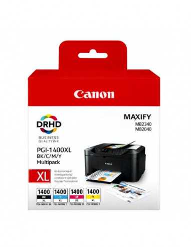Cartuș de cerneală Canon Multi Pack Ink Cartridge Canon PGI-1400XL- for MAXIFY 2040MB2340MB2140MB2740