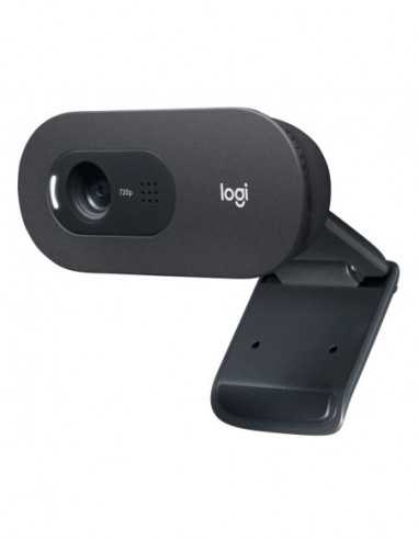 Camera PC Logitech Logitech Business HD Webcam C505e- HD 720p30fps video calls recording- 1 omni-directional Mic- USB 2m Black