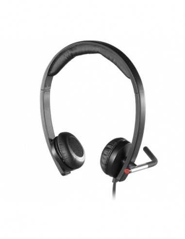 Наушники Logitech Logitech Business Headset H650e Stereo- Microphone- USB- black
