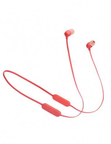 Наушники JBL JBL T125BT Wireless In-Ear headphones- Bluetooth 5.0- Red