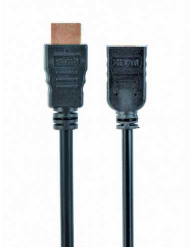 Cabluri video HDMI / VGA / DVI / DP Gembird CC-HDMI4X-0.5M- High speed HDMI 2.0 extension cable with Ethernet- 0.5 m