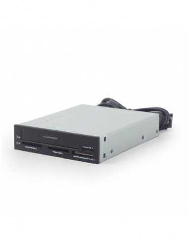 USB-кардридеры Card Reader Gembird FDI2-ALLIN1-03- Internal USB card readerwriter with SATA port- black