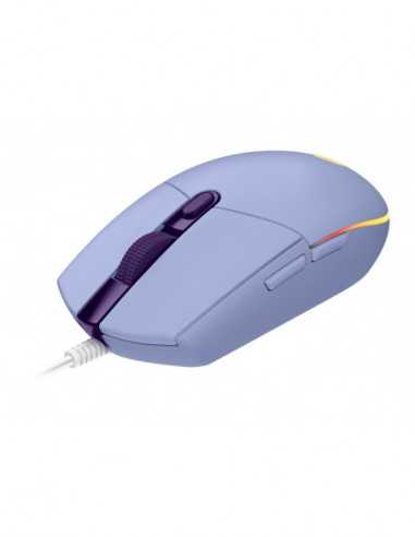 Мыши Logitech Logitech Gaming Mouse G203 LIGHTSYNC RGB lighting- 6 Programmable buttons- 200- 8000 dpi- Onboard memory- Lilac