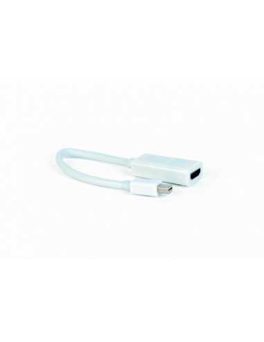 Adaptoare Adapter miniDP-HDMI-Gembird A-mDPM-HDMIF-02- Mini DisplayPort to HDMI adapter cable- Converts digital Mini DisplayPort