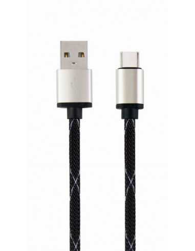 Кабели USB, периферия Cable USB2.0Type-C-2.5m-Cablexpert CCP-USB2-AMCM-2.5M- USB 2.0 A-plug to type-C plug