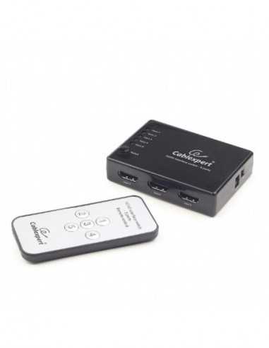 HDMI splitter Splitter HDMI 5 ports-Cablexpert-DSW-HDMI-53- HDMI interface switch- 5 ports-(5x input- 1x output HDMI port)