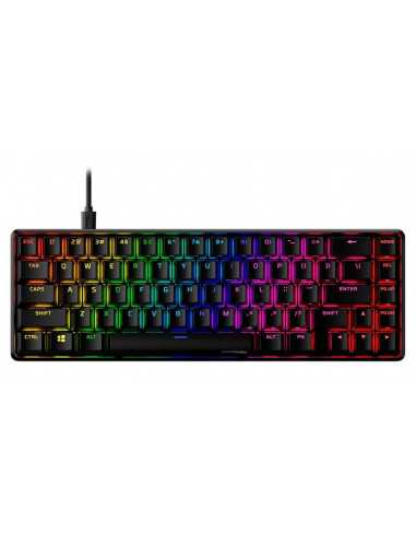 Клавиатуры HyperX HYPERX Alloy Origins 65 RGB Mechanical Gaming Keyboard (RU)- Black- Mechanical keys (HyperX Red key switch) Ba