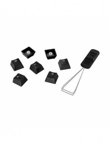 Tastaturi HyperX HYPERX Keycaps Full key Set-PBT- Black- RU- Designed to enhance RGB lighting- 104 Key Set- Made of durable doub