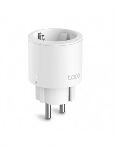 Smart iluminație Socket TP-LINK Tapo P115- 220–240V- 3680Wt- 16A- Smart Mini Plug with Energy Monitoring- Mini Size- Wifi- Remot