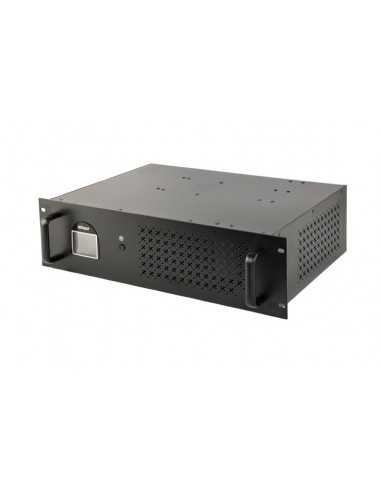 ИБП Gembird Gembird RackTower 3.4U UPS UPS-RACK-1200- 1200 VA 720W- IEC13 output x 2 pcs- Shuko 2 pcs input IEC14- USB-BF contro